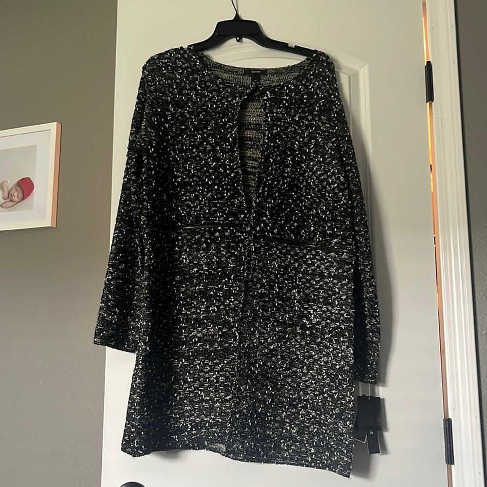 Alfani sweater jacket NWT